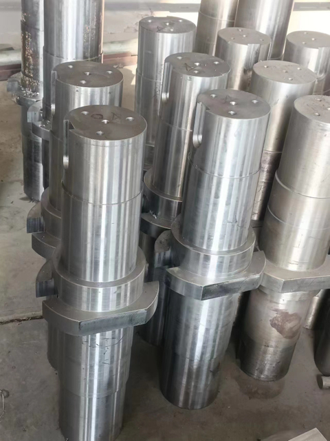 Вал в сборе с валом арматуры для труборезного стана холодной прокатки